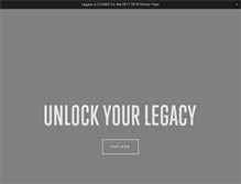 Tablet Screenshot of legacyve.com